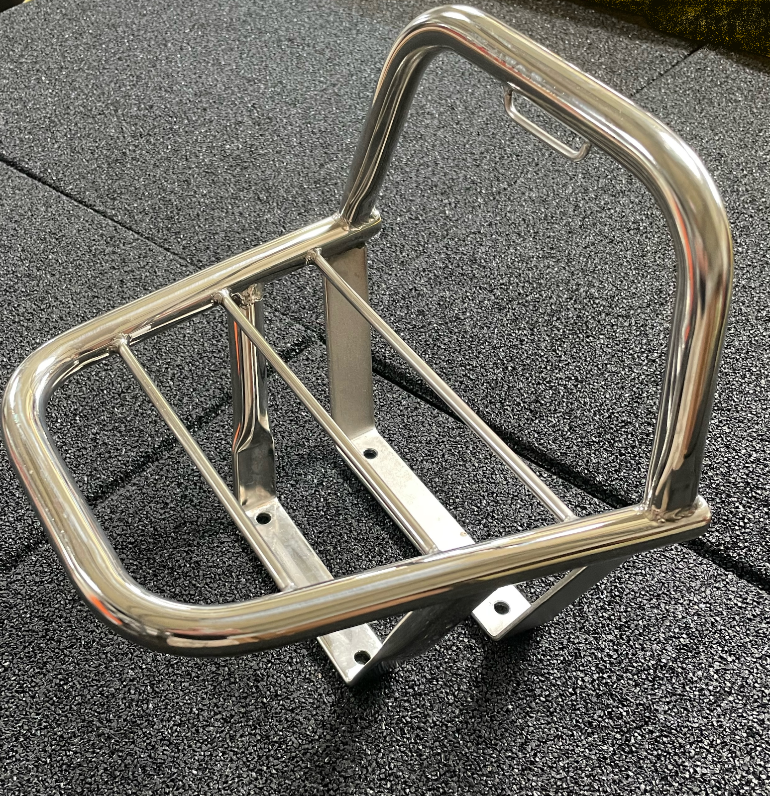 Edelstahl Gepäckträger Ducati Monster