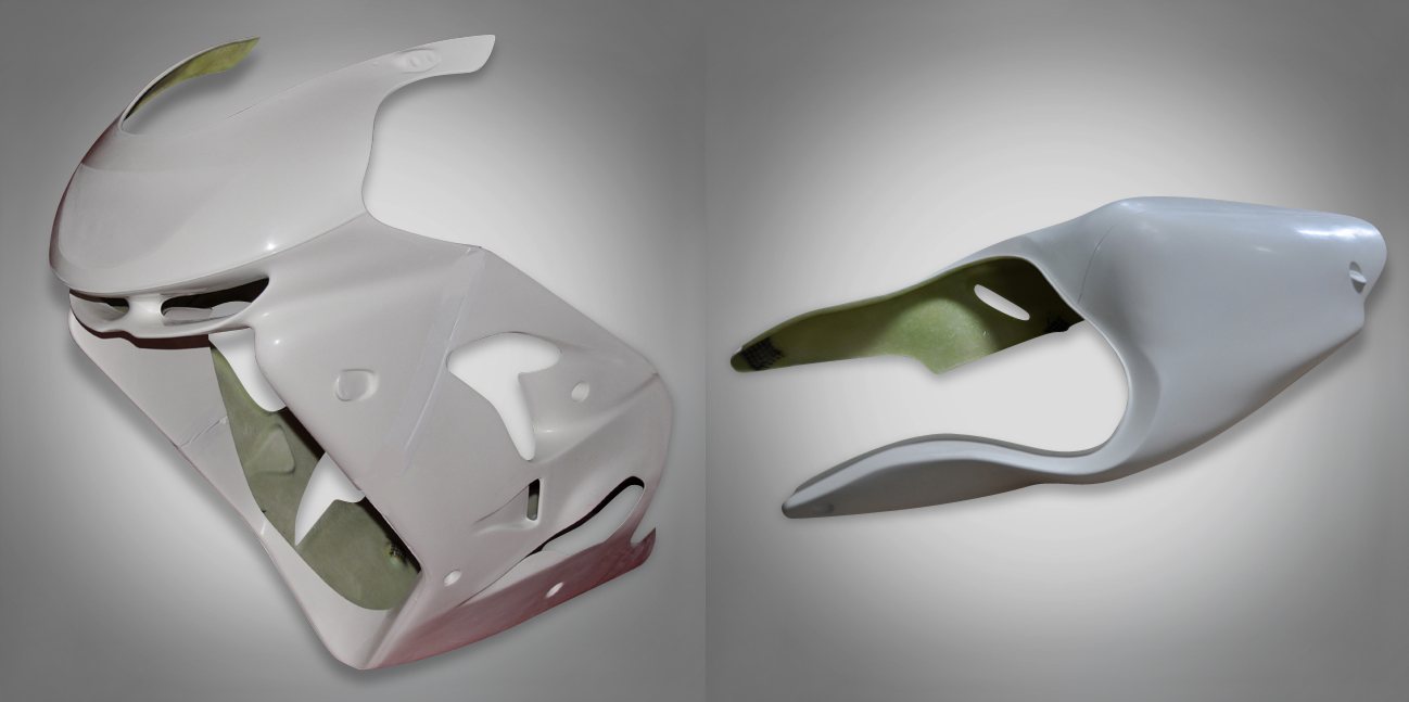 KDR15/R Kawasaki ZX 9 R Verkleidungssatz