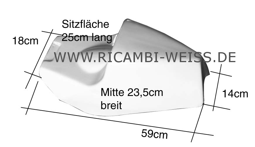 13 Yamaha TZ 250 TZ 350 Cantilever Höcker