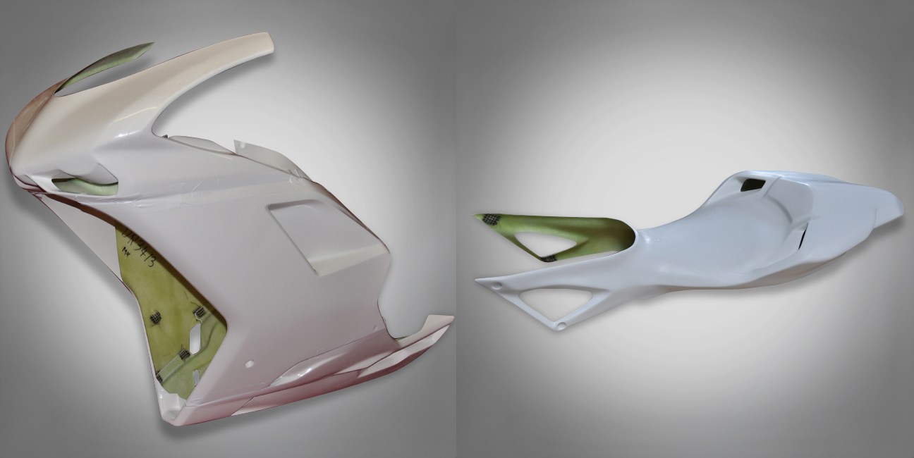 KDR351 Ducati 848 1098 1198 Verkleidungssatz