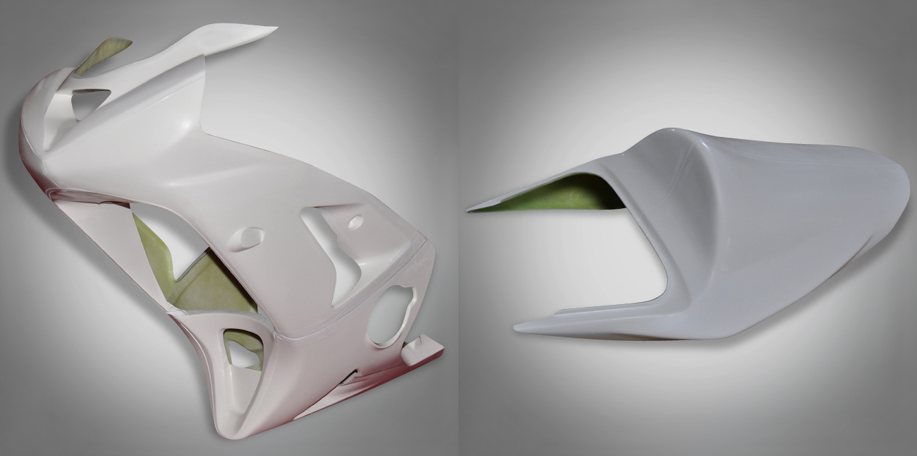 KDR89 Kawasaki ZX 6 R RR Verkleidungssatz