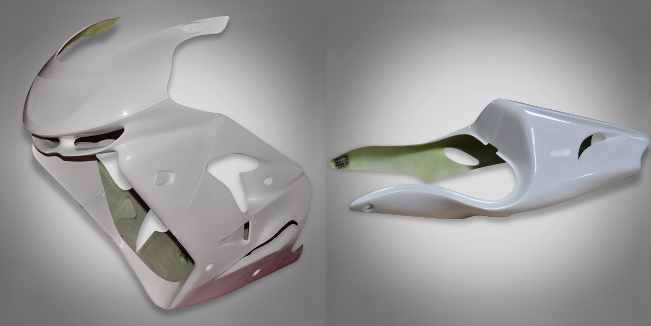 KDR96/R Kawasaki ZX 9 R Verkleidungssatz