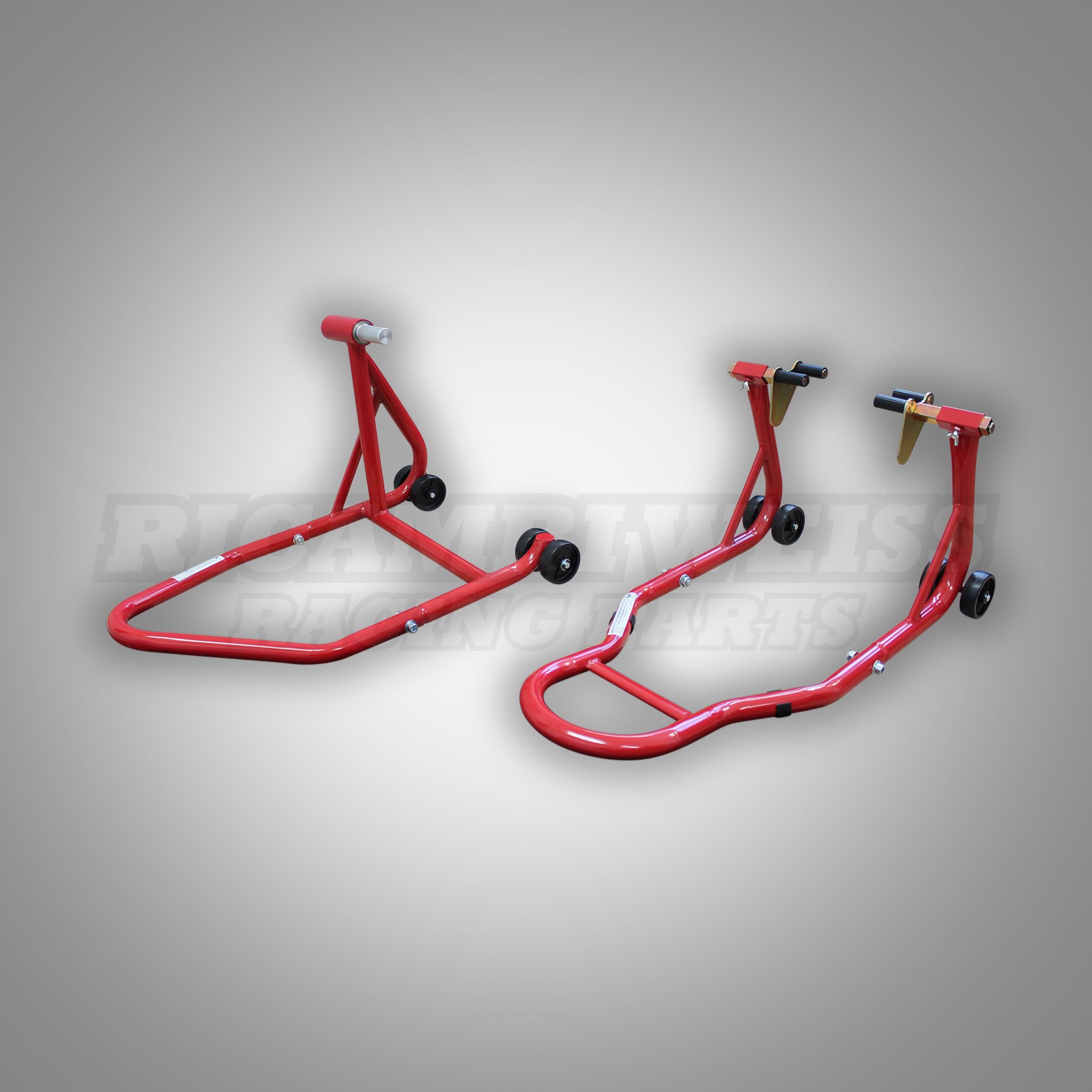 ESTW Montageständer Einarmständer Set vorne und hinten KTM