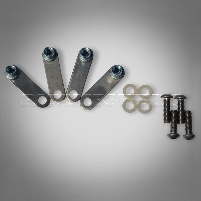 HAM Bugspoiler Haltesatz Ducati Monster und Supersport