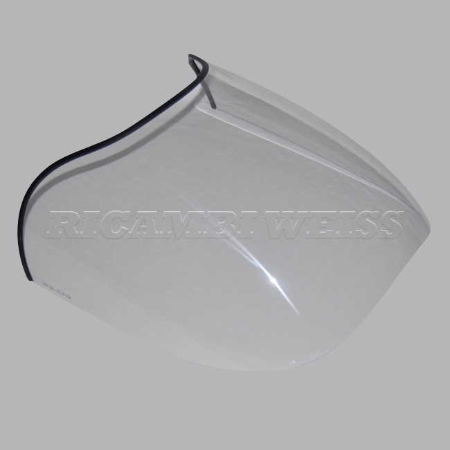 RW004 Ricambi Weiss Cafe Racer Windschild klar RW004 Ricambi Weiss Cafe Racer Windschild klar