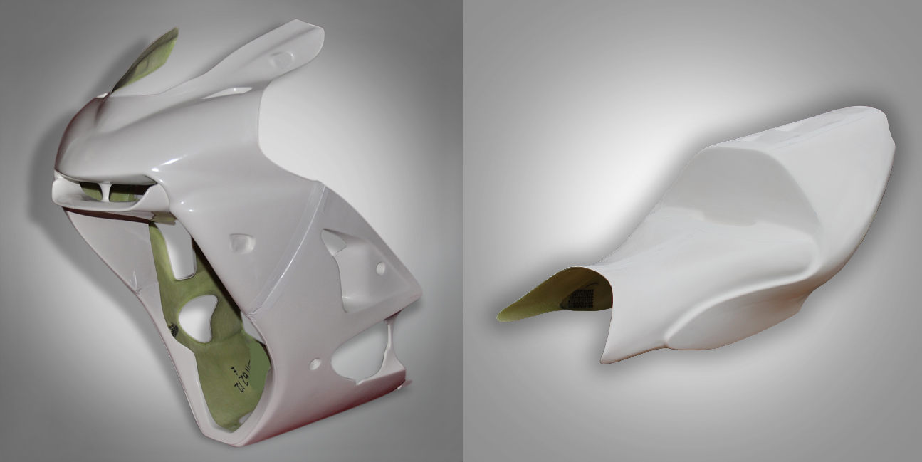 KLR154 Kawasaki ZX 6 R Verkleidungssatz