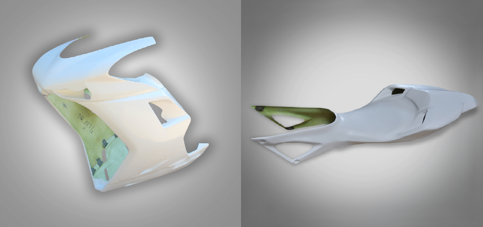 KDR187 Ducati 848 1098 1198 Verkleidungssatz