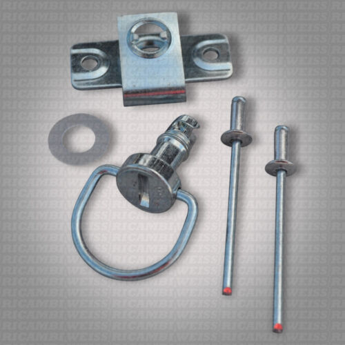 NDZ1 DZUS ¼ D-Ring CNC Schnellverschluss Set zum Nieten