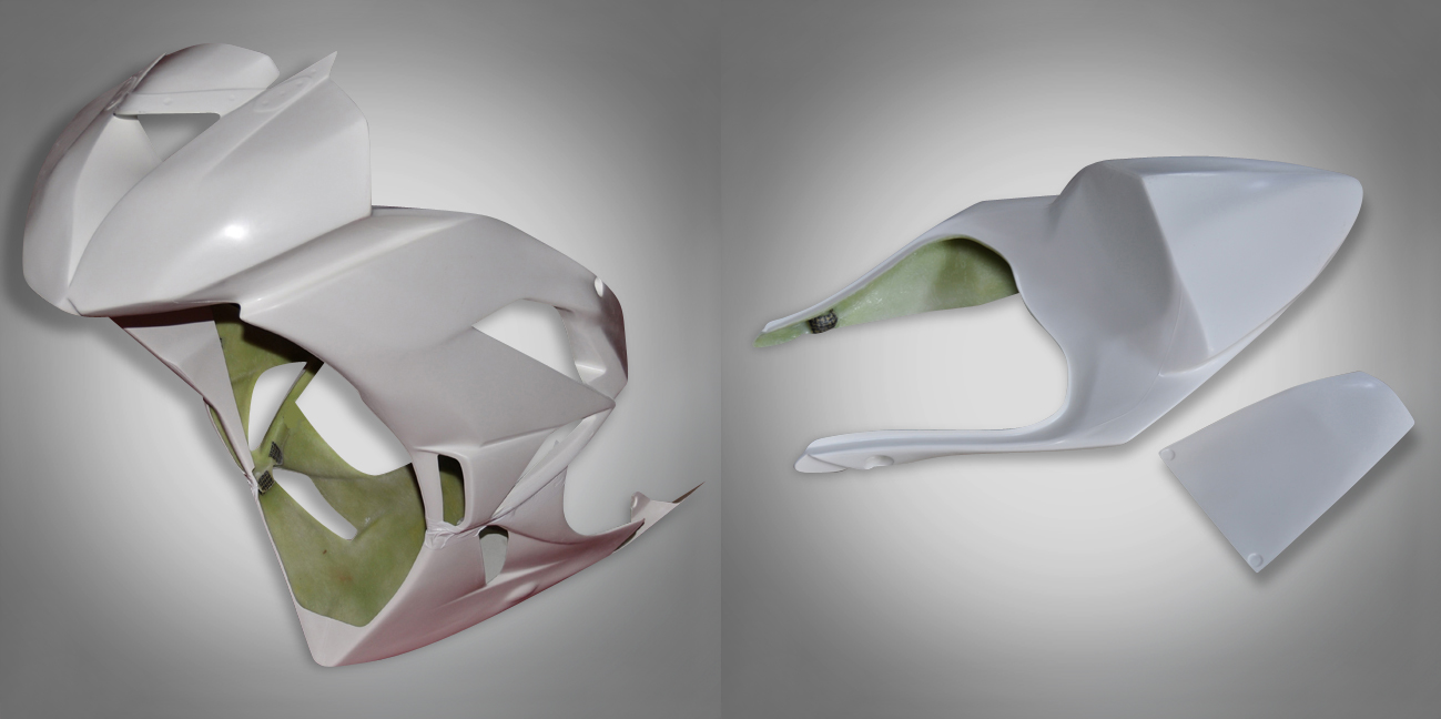 KDR63 Kawasaki ZX 6 R Verkleidungssatz